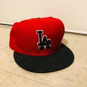 LA baseball cap